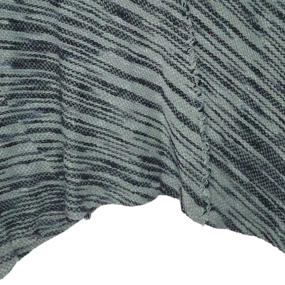 STATESIDE Cropped grunge Sweater‎ cuff sleeves mint/sage green black Size S - Picture 7 of 7